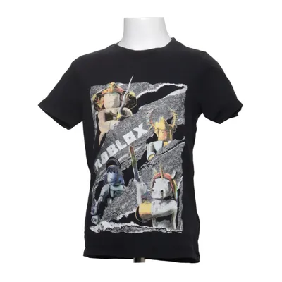 T-shirt (Svart, Flerfärgad) från Roblox Ekologisk bomull