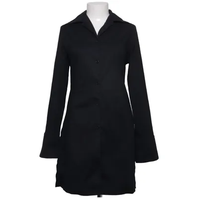 Shirt dress (Black) from Authentic Style Cotton, Elastane