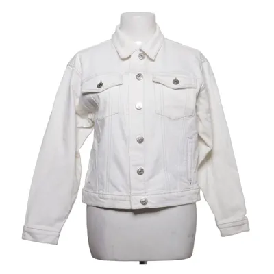 Veste en jean (Blanc) de Tomorrow Élasthane, Coton biologique, Polyester recyclé
