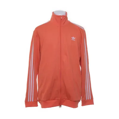 Trainingsjack (Oranje, Wit) van Adidas Katoen, Elastaan, Polyester