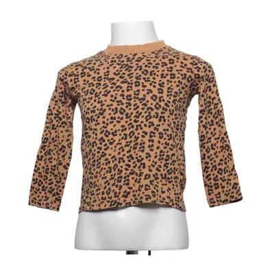 Långärmad t-shirt (Brun, Svart) från Mini Gina Tricot Bomull