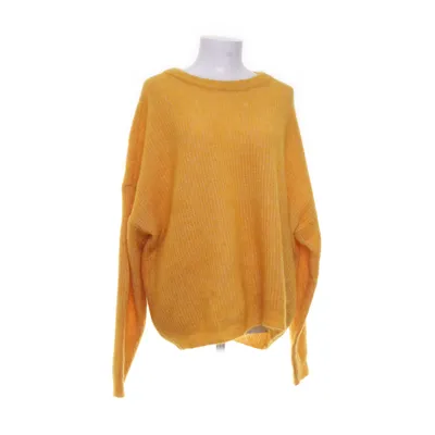 Pull-over (Jaune) de Gestuz Mohair, Laine, Polyamide, Élasthane