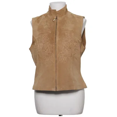 Leather vest (Brown) from Coldwater Creek Leather, Polyester