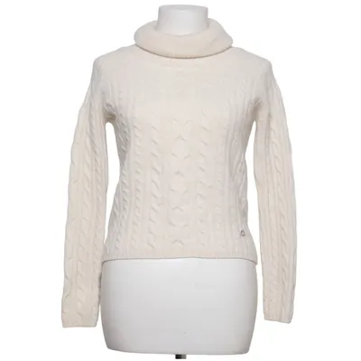 Rollkragenpullover (Beige) von Morris Lady Merinowolle
