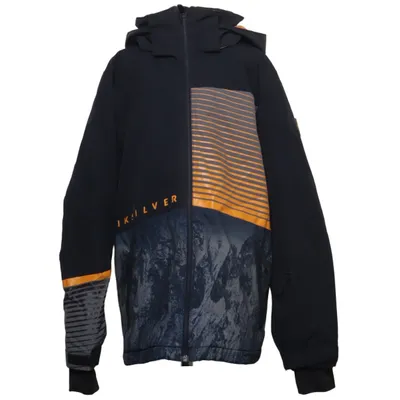 Skijacke (Schwarz, Orange, Grau) von Quiksilver Polyester