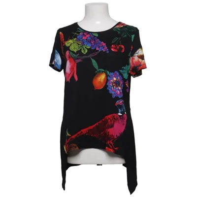 Top (Zwart, Meerkleurig) van Desigual Elastaan, Viscose