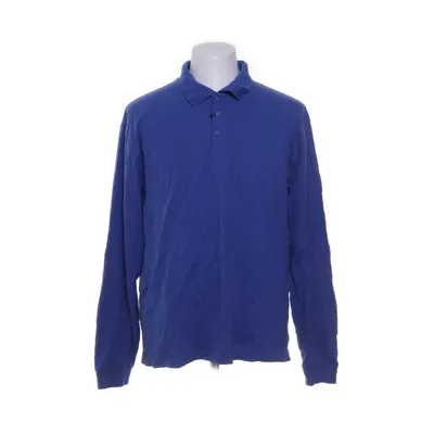 Langærmet t-shirt (Blå) fra Fristads Bomuld
