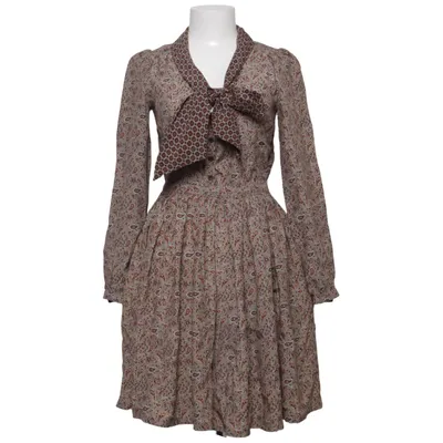 Kjole (Brun, Flerfarvet) fra Mango Casual Sportswear Viscose