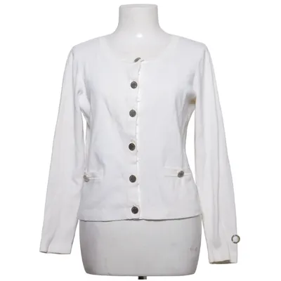 Cardigan (Blanc) de STOCKH LM Coton, Polyamide