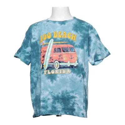 T-shirt (Blauw, Meerkleurig) van Exist Katoen