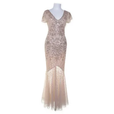 Aftenkjole (Beige, Flerfarvet) fra Miss Selfridge