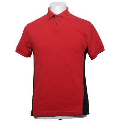 Polotrøje (Rød) fra No Problem Sportswear Polyester, Bomuld