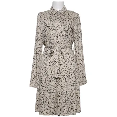 Shirt dress (Beige, Multicolored) from MbyM Viscose
