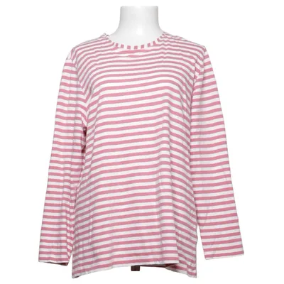 Långärmad t-shirt (Röd, Vit) från Gudrun Sjödén Bomull