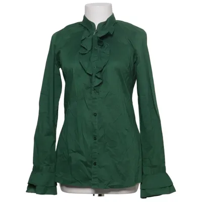 Blus (Grön) från Donna by Hallhuber Bomull