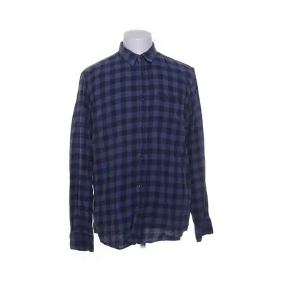 Flanellen overhemd (Blauw, Zwart) van Tom Tailor Katoen
