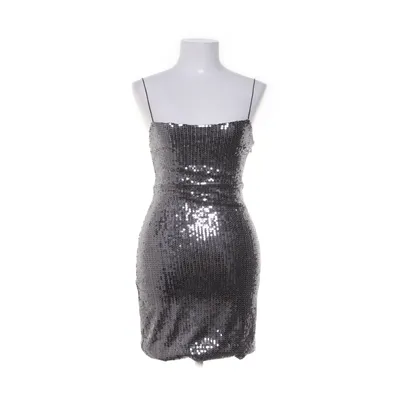 Cocktailklänning (Grå, Silverfärgad) från Zara