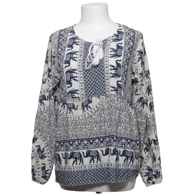 Blouse (Blue, Beige) from Floyd Viscose