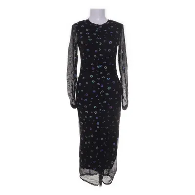 Maxikjole (Sort, Flerfarvet) fra Pieces Nylon, Elastan, Polyester