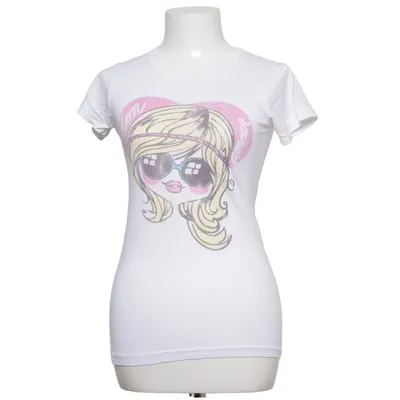 T-shirt (Blanc, Multicolore) de Junk Food Coton, Polyester