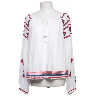 Blouse (Blanc, Rouge, Bleu) de Tularosa Coton