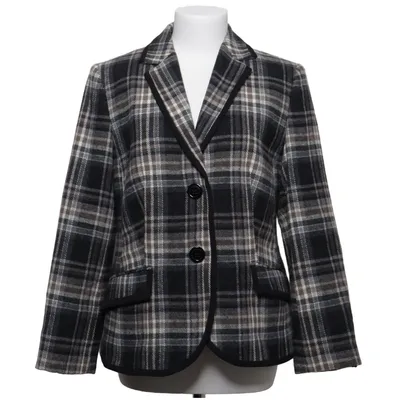 Blazer (Grijs, Wit) van Christian Berg Polyamide, Polyester, Wol