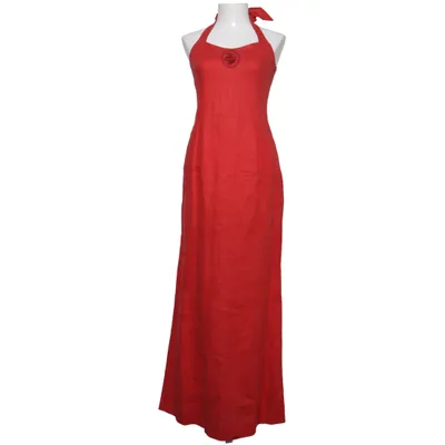 Robe longue (Rouge) de Gössl Coton, Lin