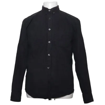 Buttondown-skjorta (Svart) från L'Homme Rouge Hampa, Ekologisk bomull