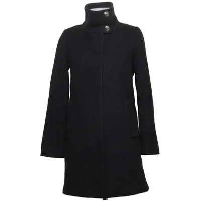 Mantel (Grau) von Mango Suit Acryl, Baumwolle, Polyamid, Polyester, Wolle