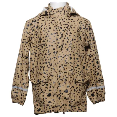 Regnjakke (Beige, Sort) fra Mini Rodini Polyester, Polyurethan
