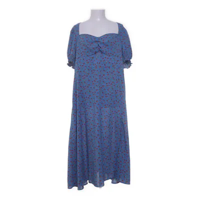 Kjole (Blå, Flerfarvet) fra Shein Curve Polyester