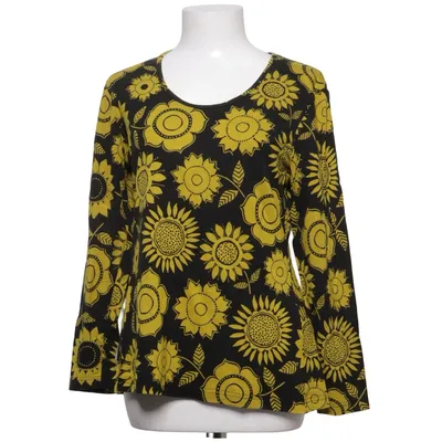 T-shirt à manches longues (Noir, Jaune) de Gudrun Sjödén Lyocell