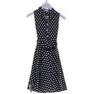 Dress (Black, White) from Jetset Trends Elastane, Cotton