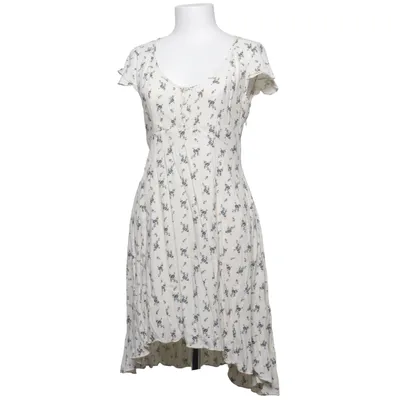 Dress (White, Blue) from Denim & Supply Ralph Lauren Cotton, Viscose