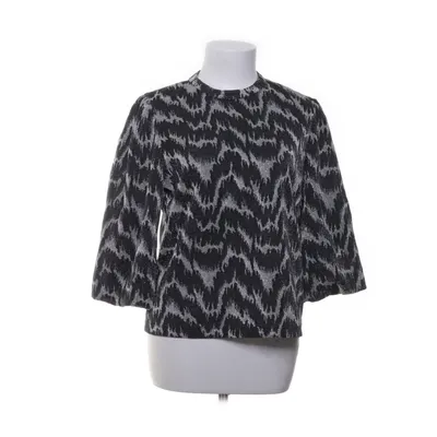 Bluse (Sort, Sølv, Flerfarvet) fra MXO Elastan, Metallfiber, Polyester