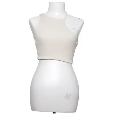 Crop top (Beige) fra Bamboo Blonde Viscose