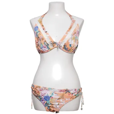 Bikini (Oranje, Meerkleurig) van Watercult Elastaan, Polyamide