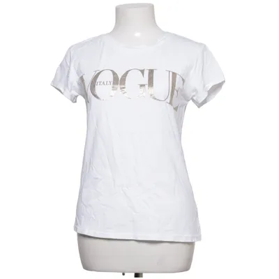 T-shirt (Blanc) de Vogue Coton, Élasthane