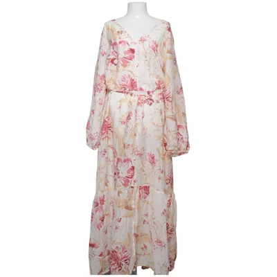 Långklänning (Vit, Rosa, Gul) från H&M Polyamid, Viskos