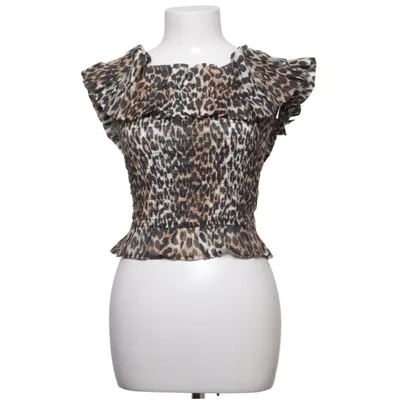 Débardeur (Marron, Noir) de Ganni Lyocell, Polyester