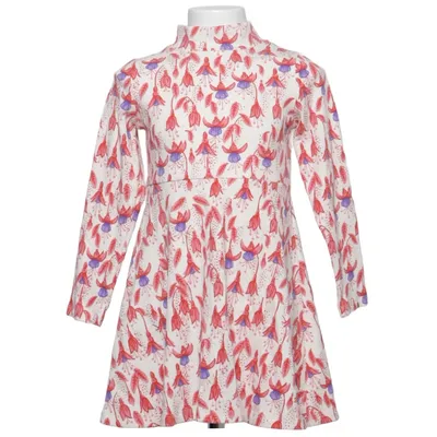 Jurk (Wit, Rood, Lila) van Mini Rodini