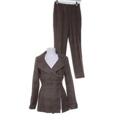 Costume (Marron, Multicolore) de Georges Rech Acétate, Fibre métallique, Laine