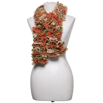 Scarf (Orange, Green, Brown, Multicolored)