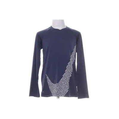 Långärmad t-shirt (Blå, Vit) från Nike Polyester