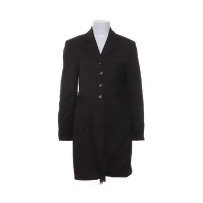 Manteau (Marron) de Andiata Viscose, Laine
