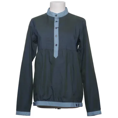 Blouse (Vert, Bleu) de Cleptomanicx Coton