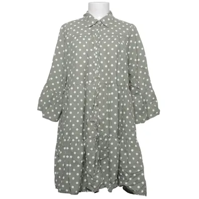 Blousejurk (Groen, Wit) van Rough & Rose Katoen