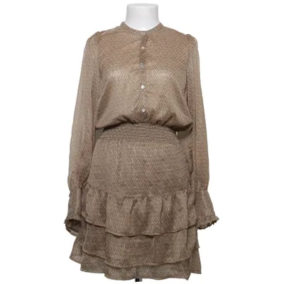 Kjole (Grøn, Beige, Flerfarvet) fra Neo Noir Polyester, Viscose