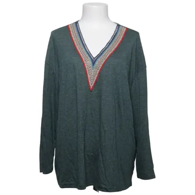 Haut (Vert) de Emery Rose Polyester, Viscose