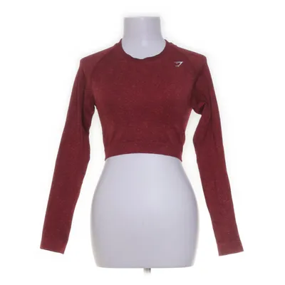 Crop top (Rood) van Gymshark